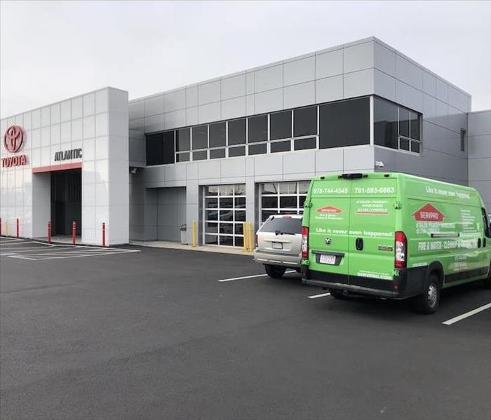SERVPRO at the Toyota Dealership