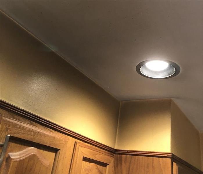 fire damaged kitchen